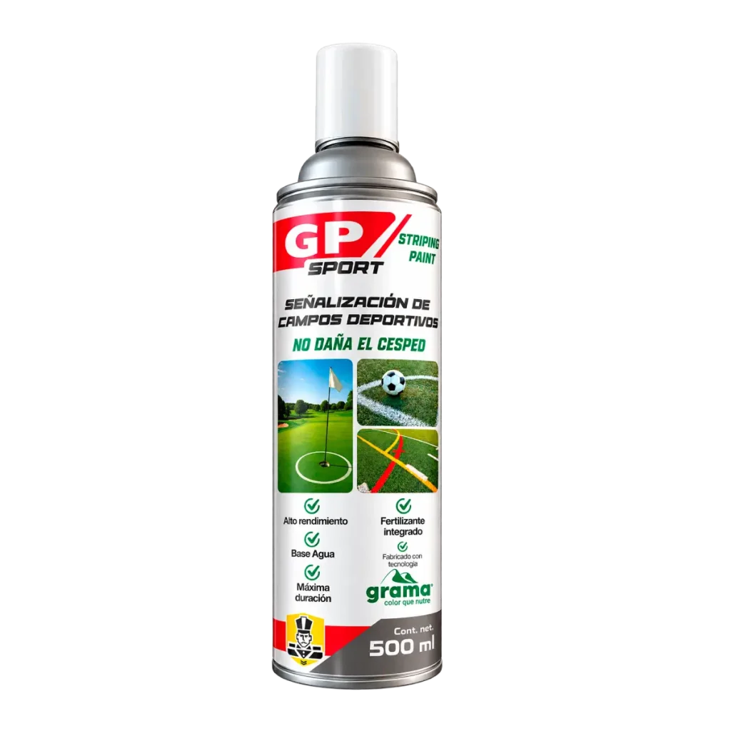 GP Pintarrayas aerosol, pintura para césped y marcaje de campos deportivos